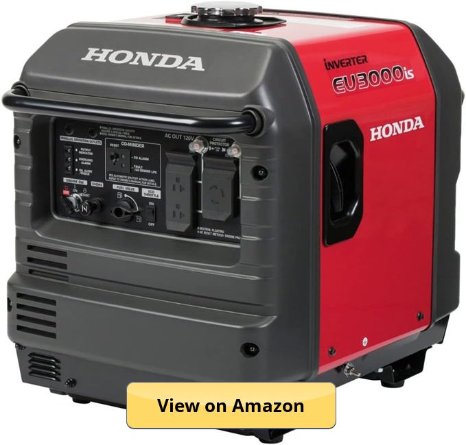 Honda EU3000IS1AN 3000-Watt 120-Volt Inverter Generator with CO-MINDER - 49-State 664270
