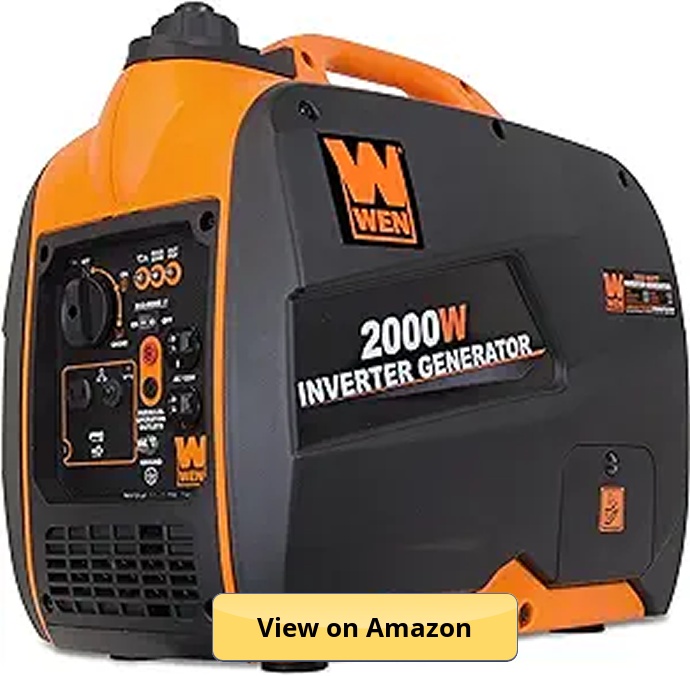 WEN 56200i 2000-Watt Gas Powered Portable Inverter Generator