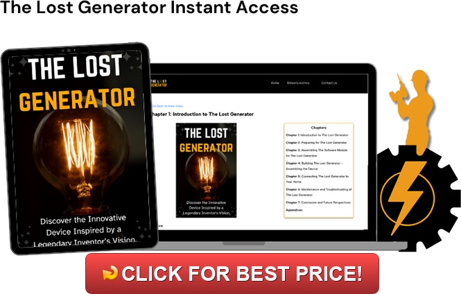 The Lost Generator Reviews: Consumer Reports Complaints & Edison Generator Analysis.  Is it a Scam?