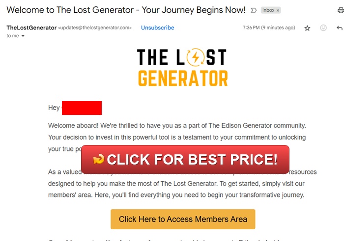 The Lost Generator Reviews: Consumer Reports Complaints & Edison Generator Analysis.  Is it a Scam?