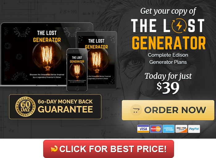 The Lost Generator Reviews: Consumer Reports Complaints & Edison Generator Analysis.  Is it a Scam?